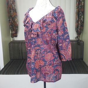 Lauren Ralph Lauren Ruffled top